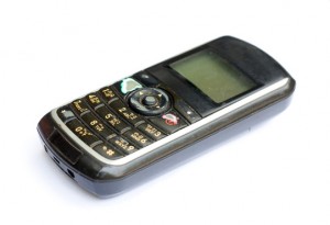 The old mobile phone