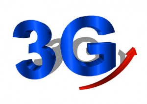 3G symbol on white
